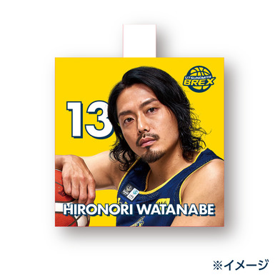 2025-26 選手ミニキャンバスキーホルダー